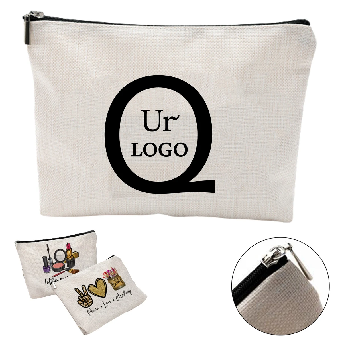 Multipurpose Canvas Zipper Pouch 1