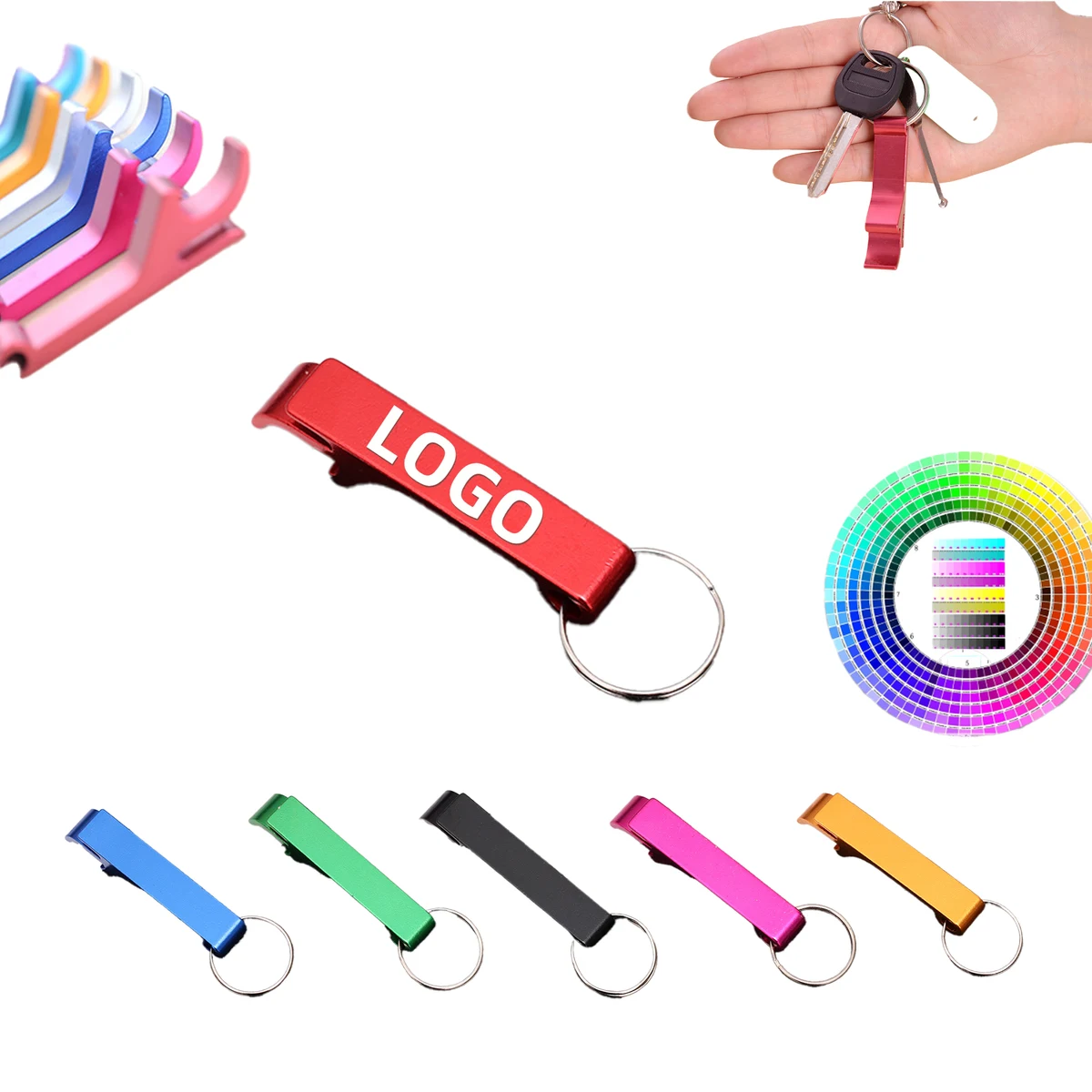 Portable Keychain Beverage Bottle Opener 1