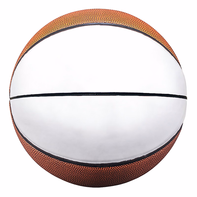 Basketball - Autograph Panel, Official Size Composite w/ 2 White Panels