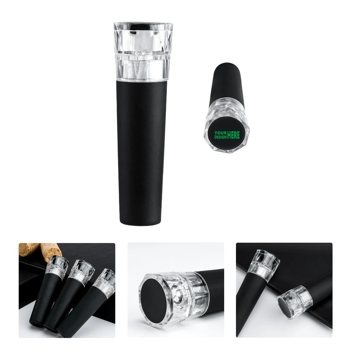 MOQ50 Wine Vacuum Stopper with Pump for Freshness 1