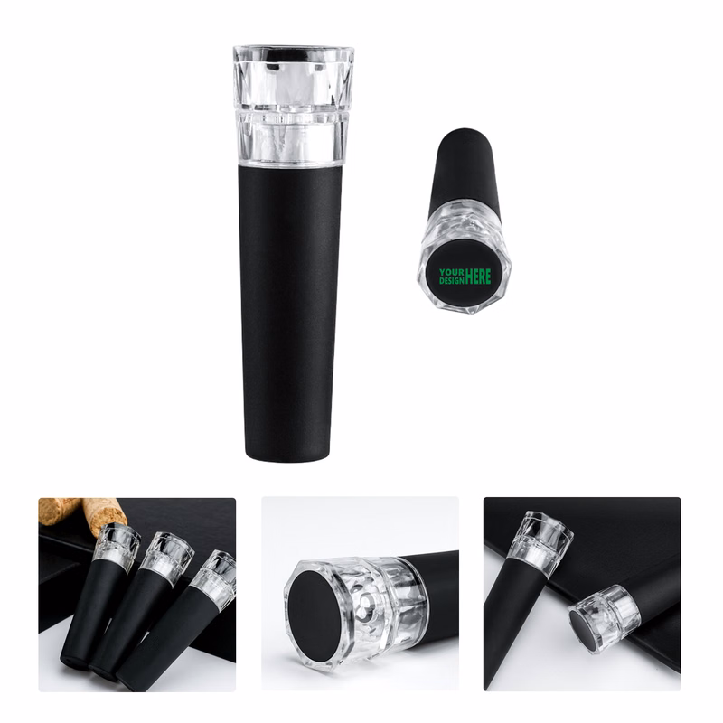 MOQ50 Wine Vacuum Stopper with Pump for Freshness