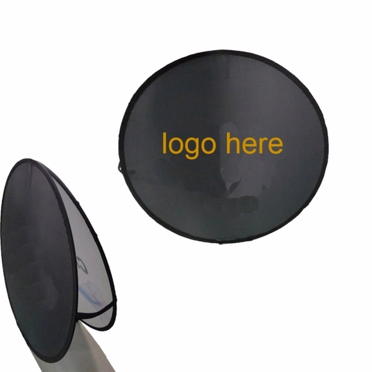 39" x 39" Round Pop Up Display Sign, Pop screen, Circle Pop