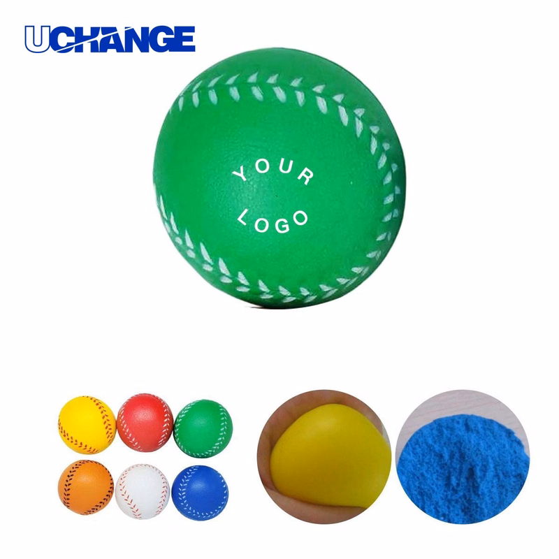 PU Foam Baseball Stress Ball Squeeze Toy for Relaxation