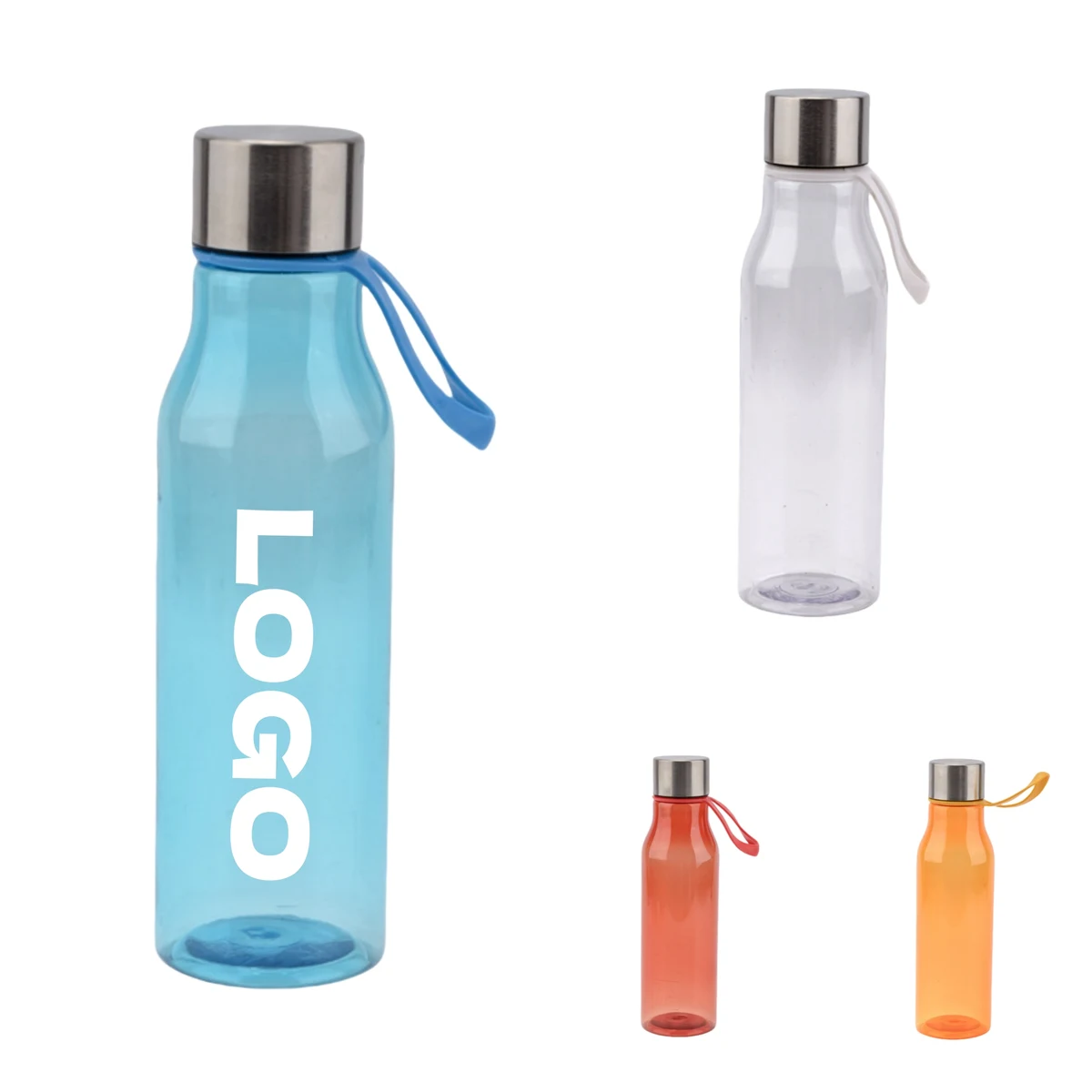 Plastic Sports Adults Reusable Water Bottle Leakproof 1