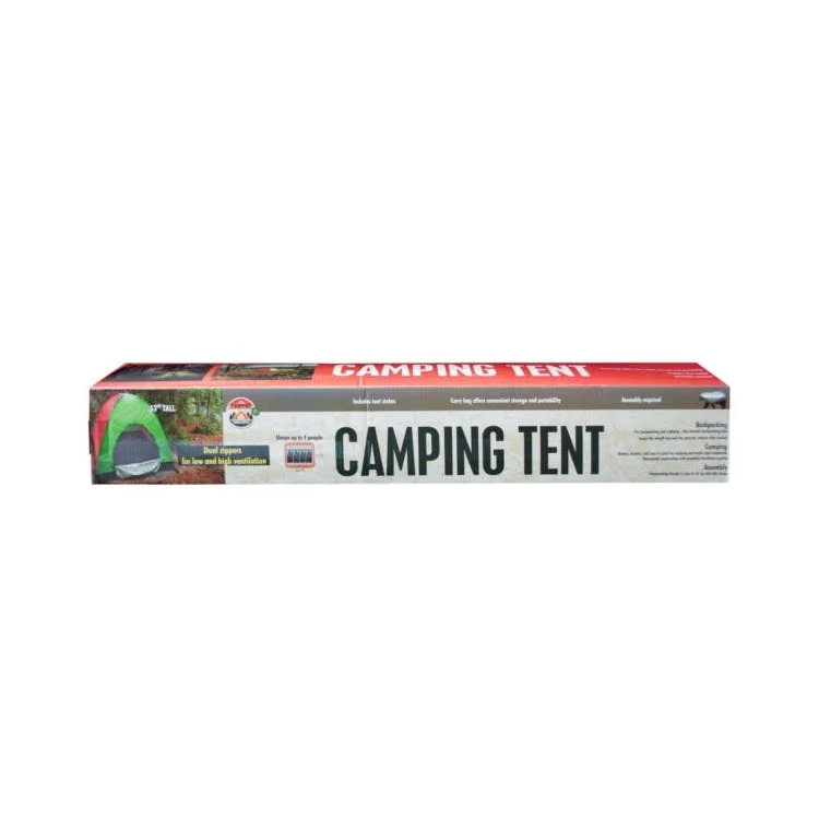 4 Person Camping Tent with Stakes 1