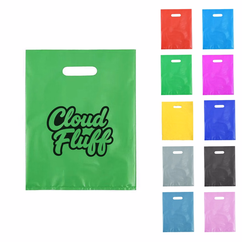 PE Die Cut Handle Bag