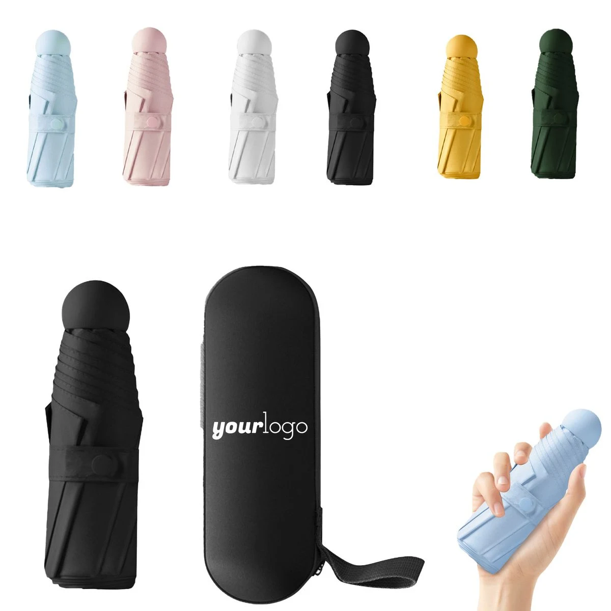 Portable Mini UV Protection Travel Umbrella 1