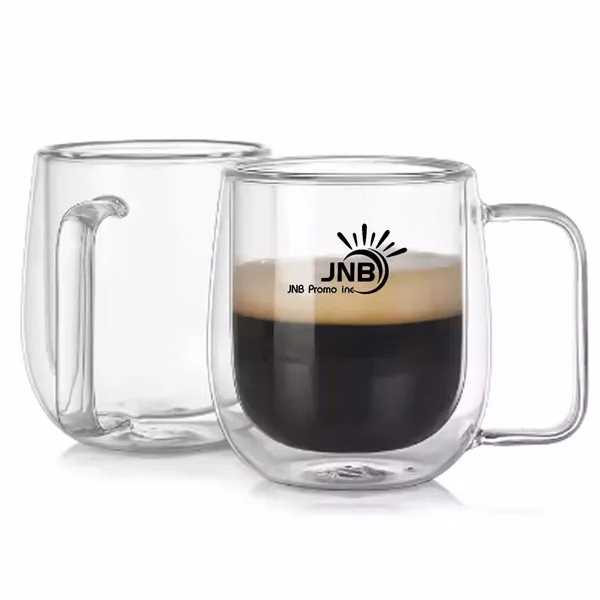 8.5 Oz Double Wall Insulated Glasses Mugs Set