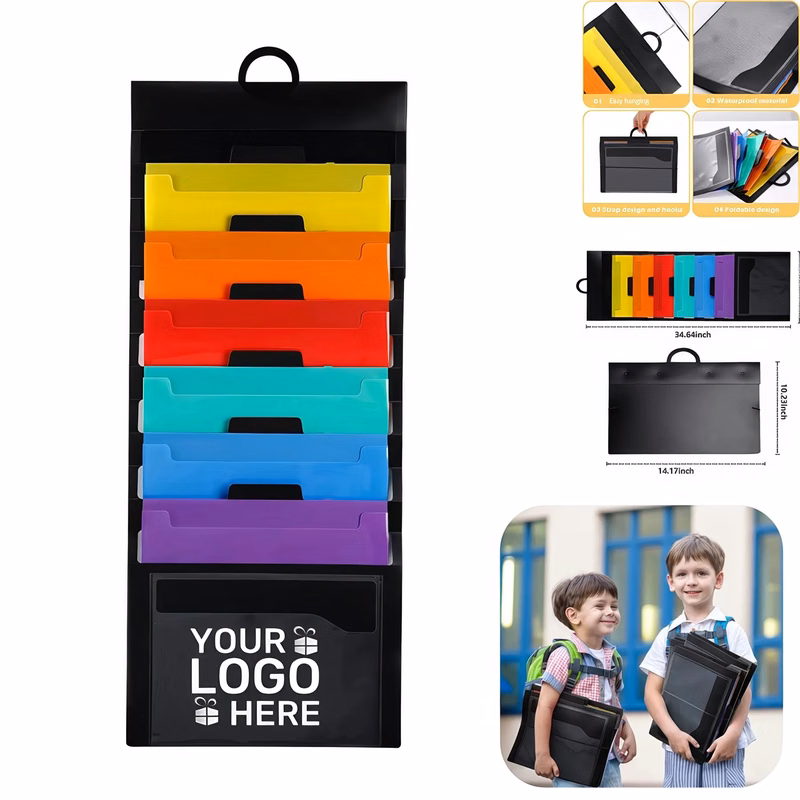 Hanging Multicolor File Folders