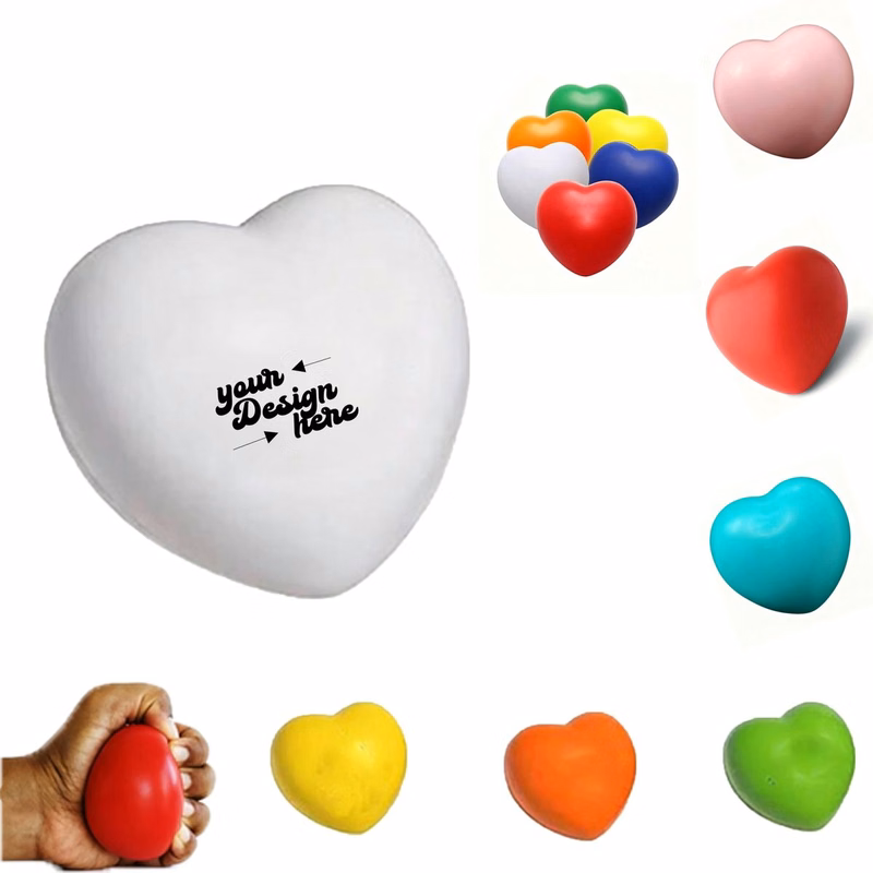 PU Foam Heart Stress Relief Toy