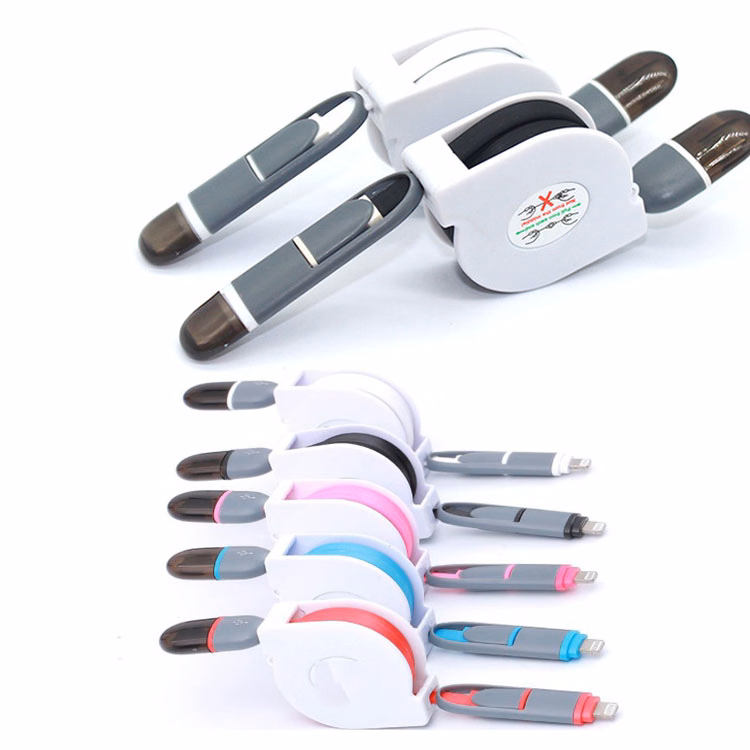 Telescopic Two - In - One Data Cable