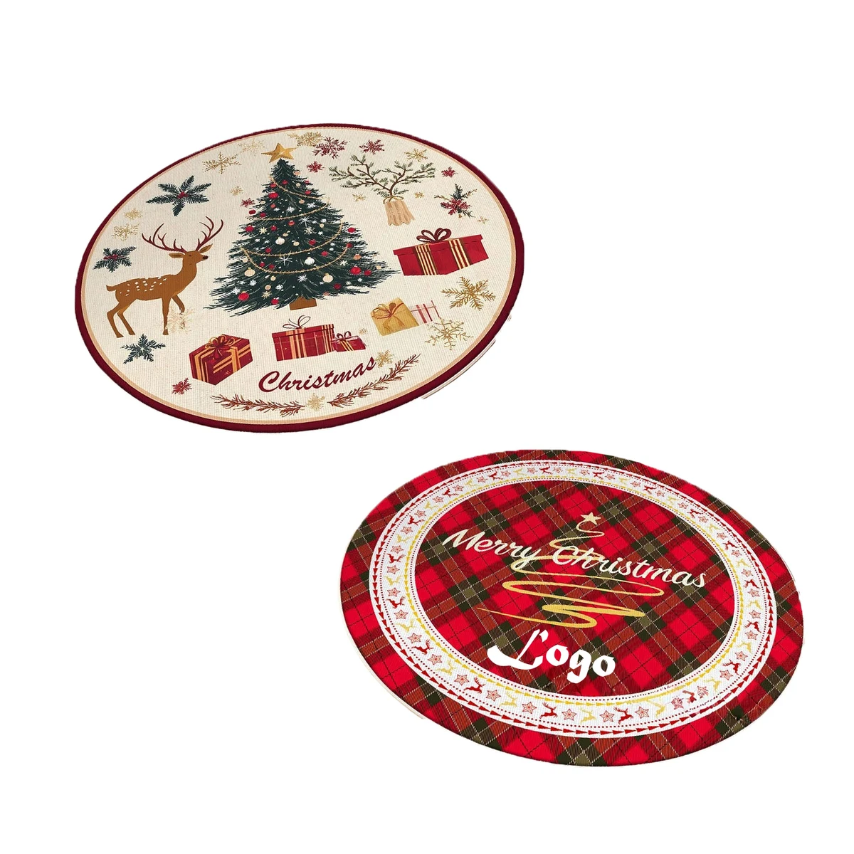 Christmas Floor Mat Holiday rug 1