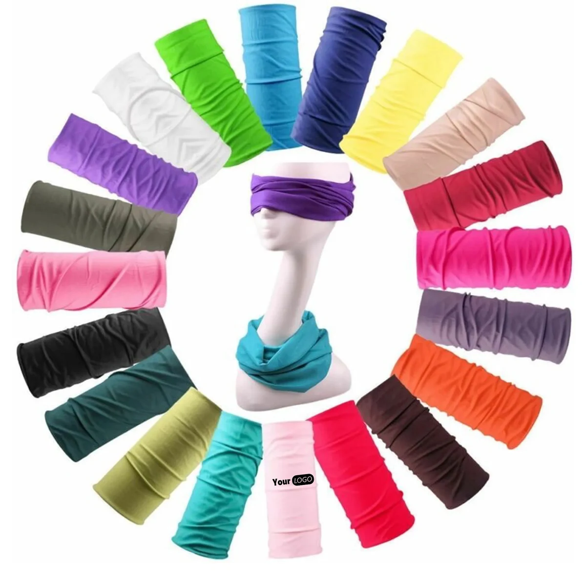Microfiber Neck Tube Bandana s scarf 1