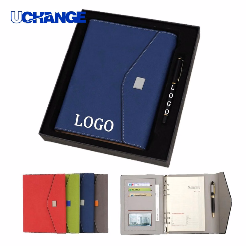 Magnetic Buckle Notebook Journal with Pen
