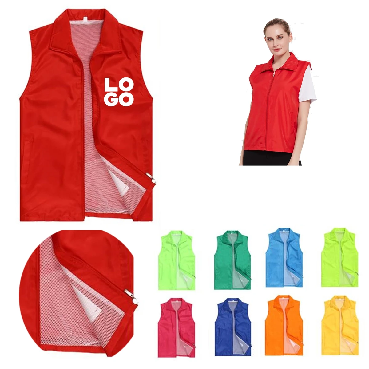 Full Zip Volunteer Vest 1