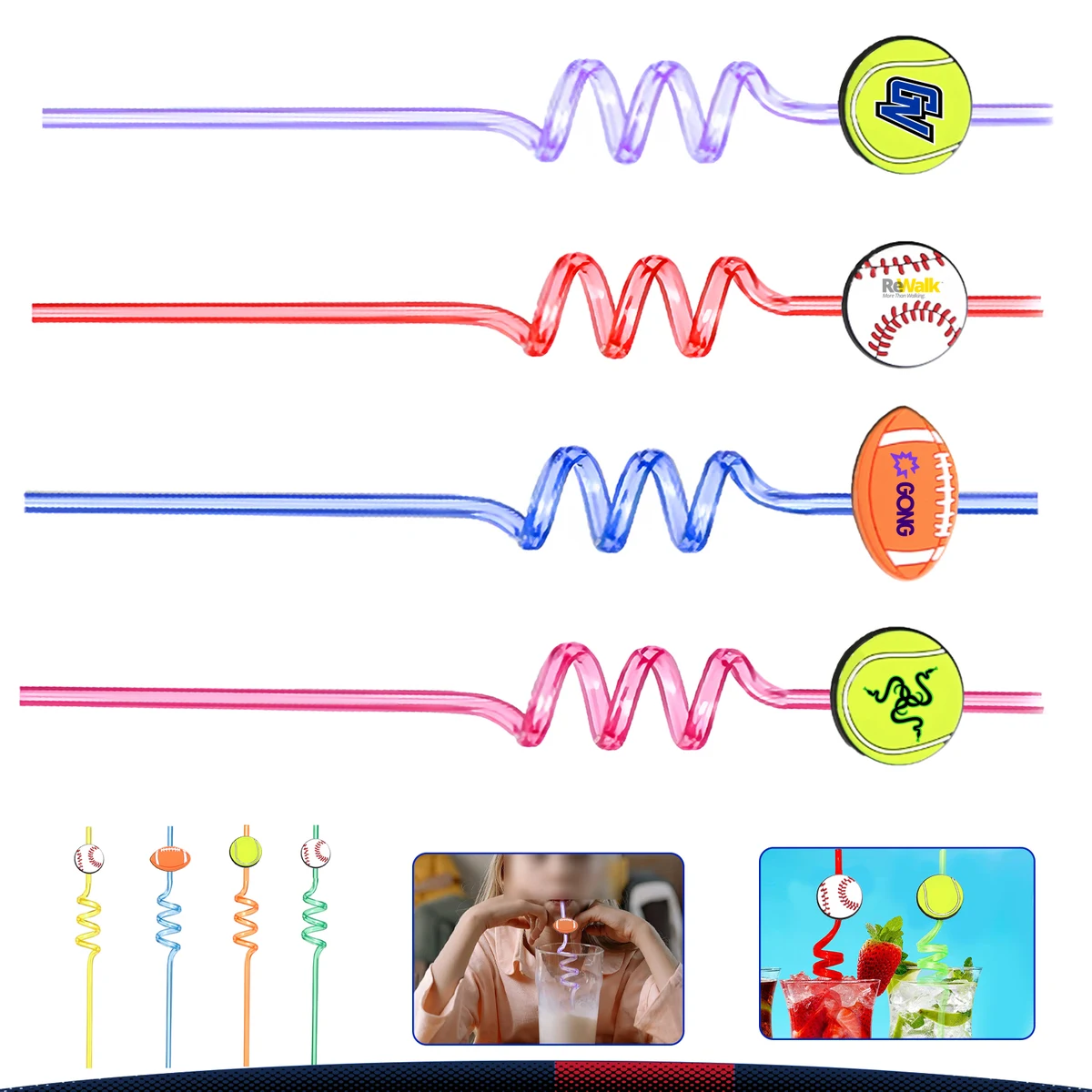 Sports Spiral Straw 1