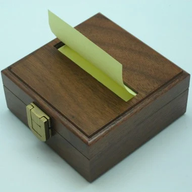 Pop-up Post-it Solid Wood Dispenser 1