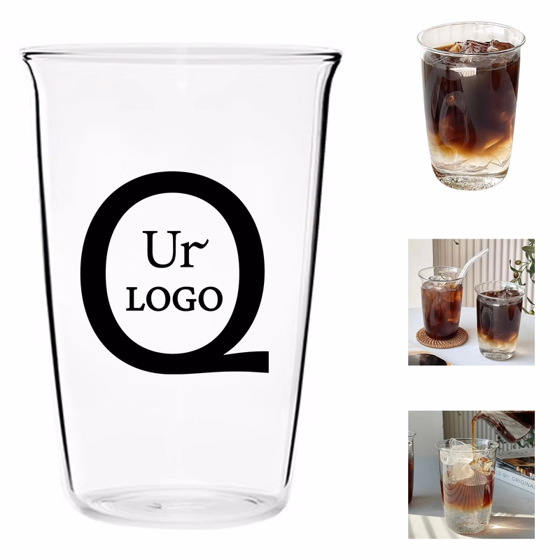 15Oz Glass Coffee Cup
