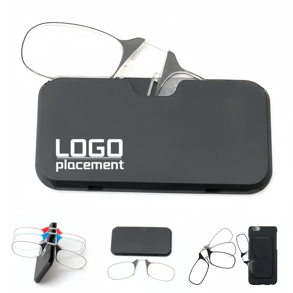 Card - Case Nose - Clip Ultralight Reading Glasses 1