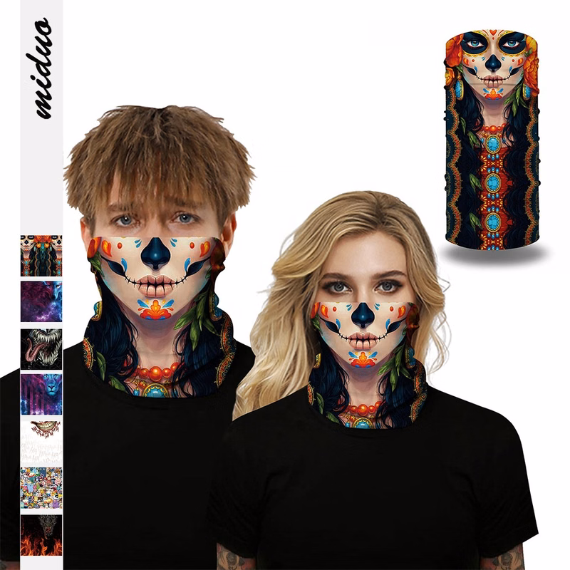 Halloween Ear Loops Stylish Neck Gaiters