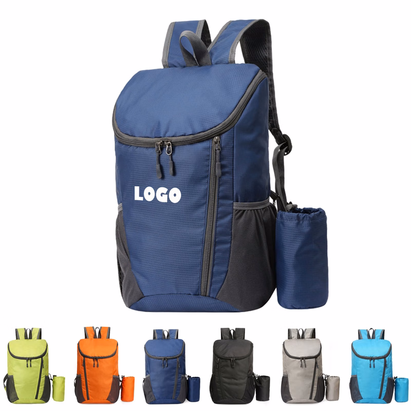 20L Foldable Packable Travel Hiking Backpack With Bag