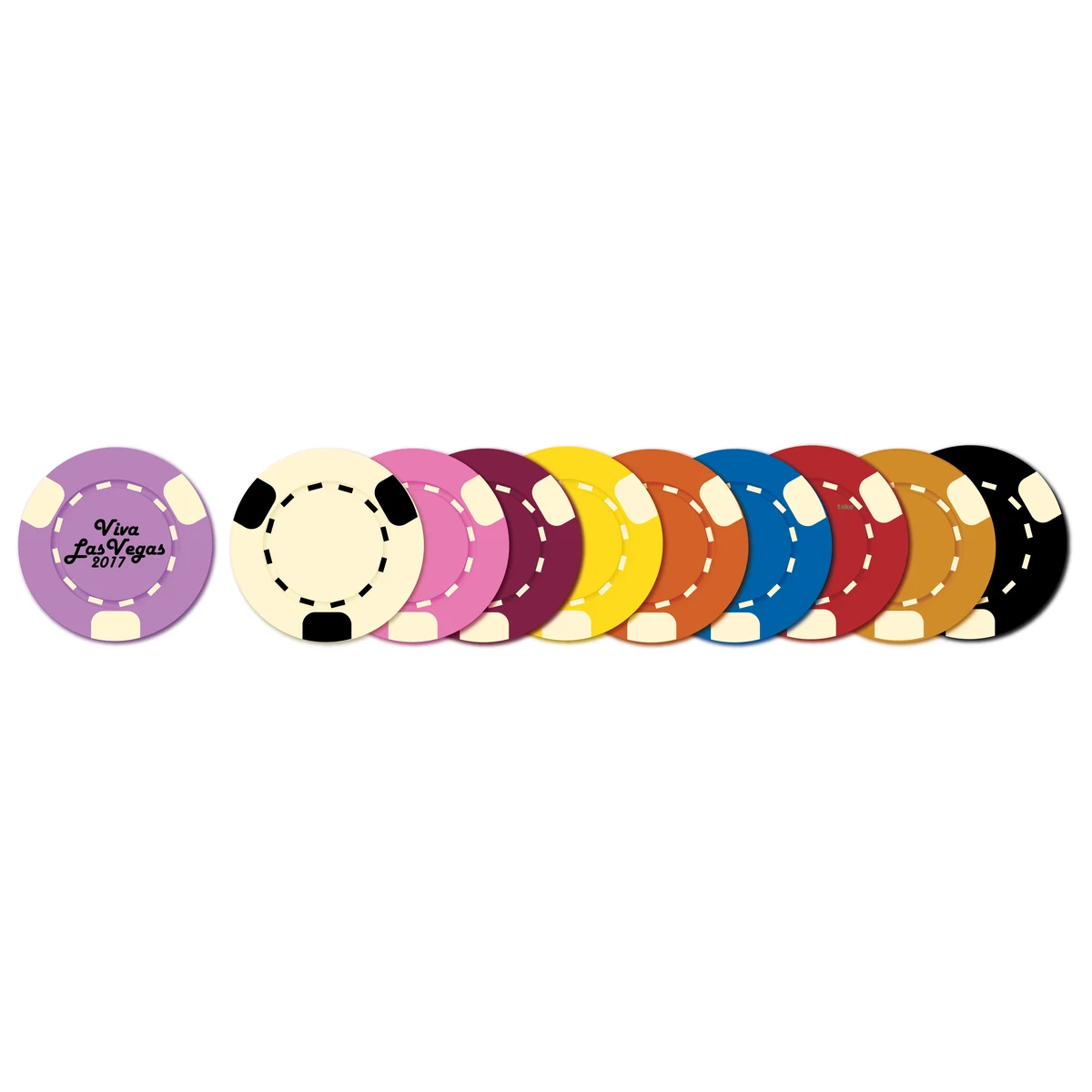 3 Spot 9g Poker Chips 1