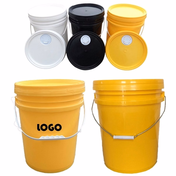 5 Gallon Plastic Bucket with handle