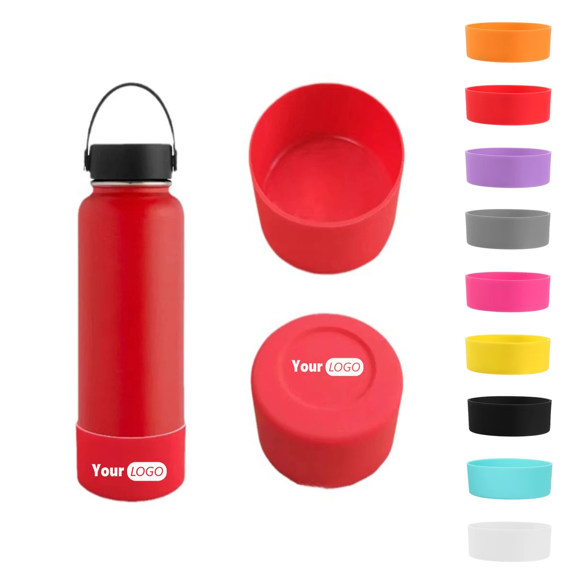 High temperature resistant 3-inch silicone cup pad 1