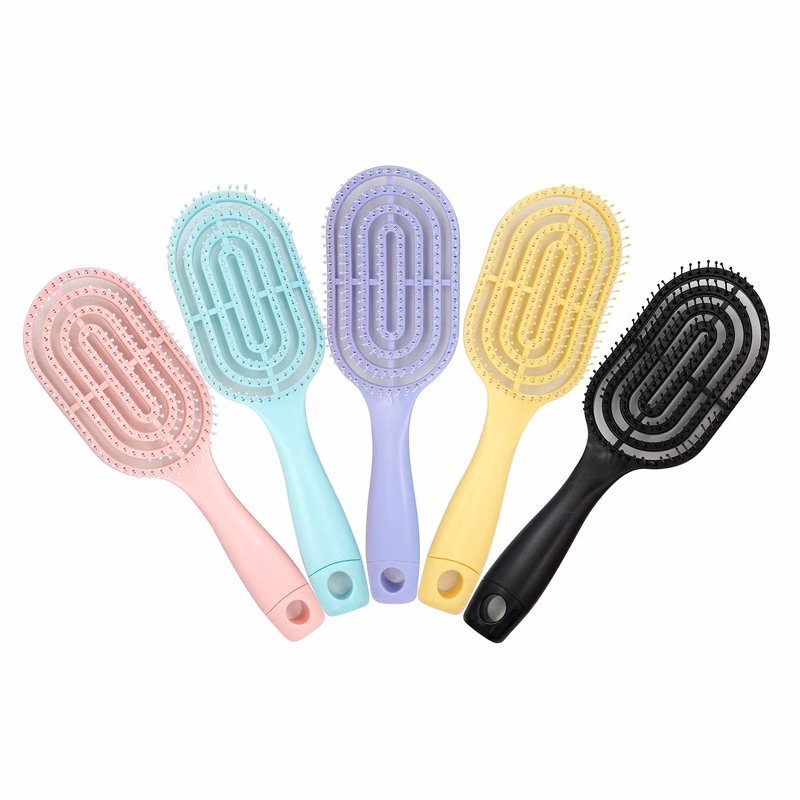 Macaron Hollow Out Detangle Brush