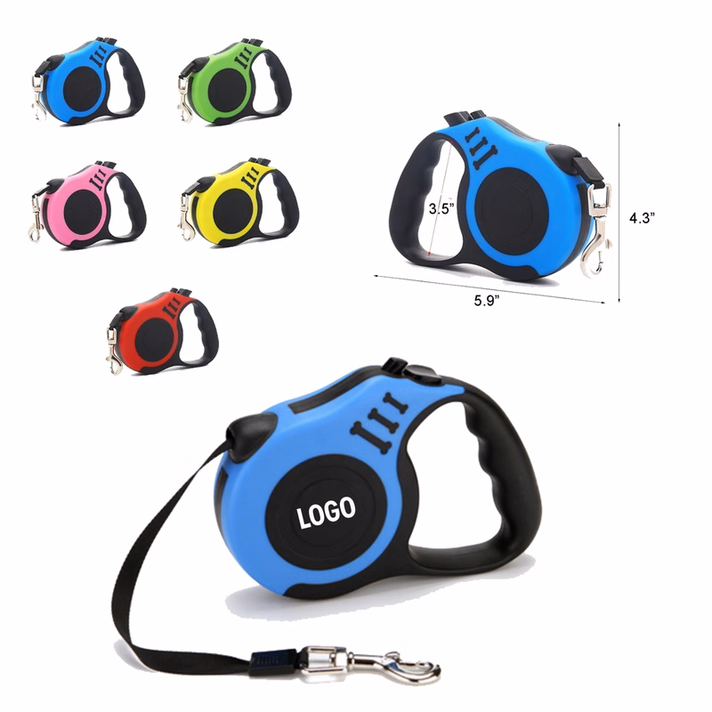 Comfort Grip Retractable Dog Leash, 118-Inch Walking Lead