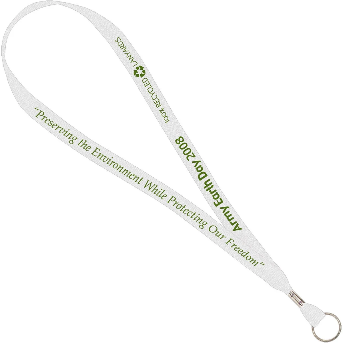 3/4" Recycled Lanyard 1