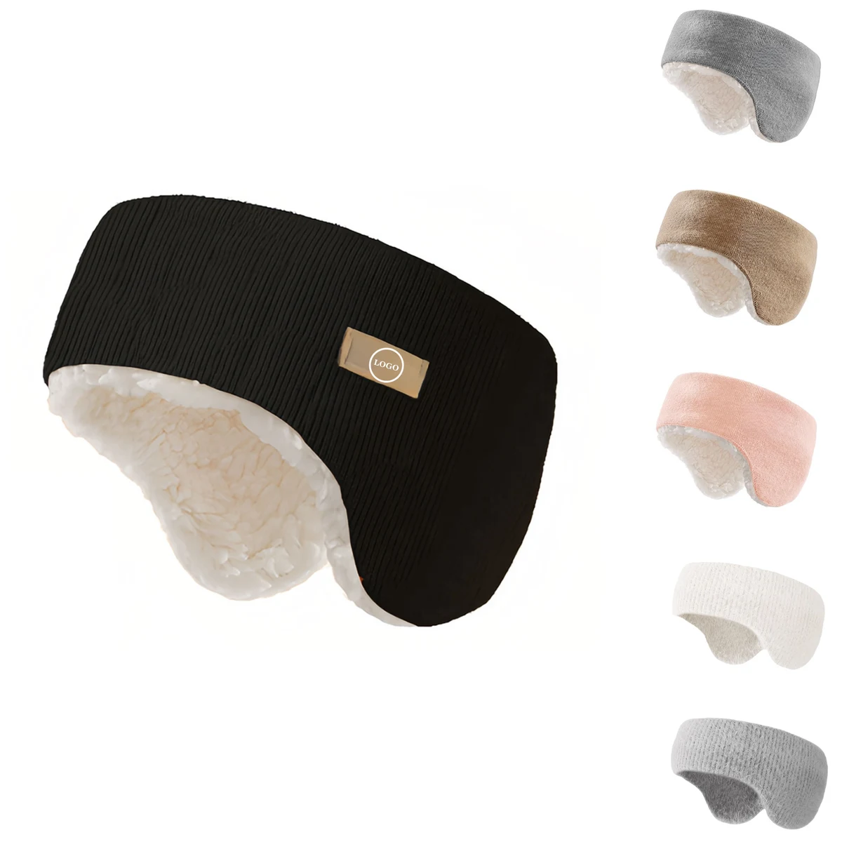 Winter Fleece Ear Warmer Headband 1
