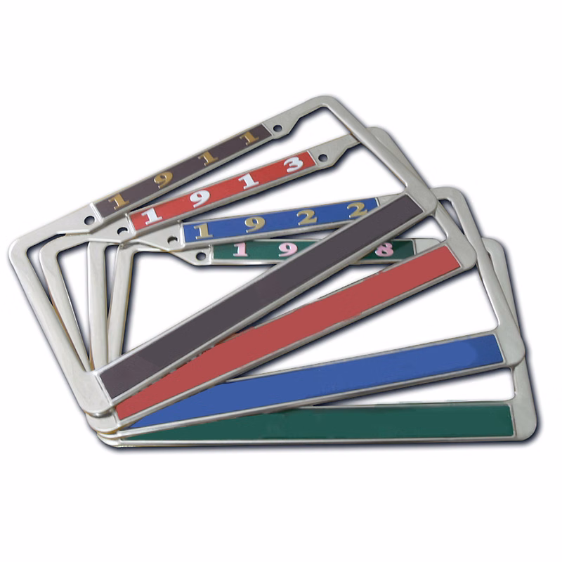 Embossed Printed License Plate Frame