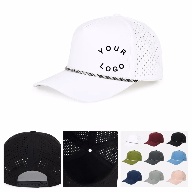 Cotton Baseball Cap With Curved Brim