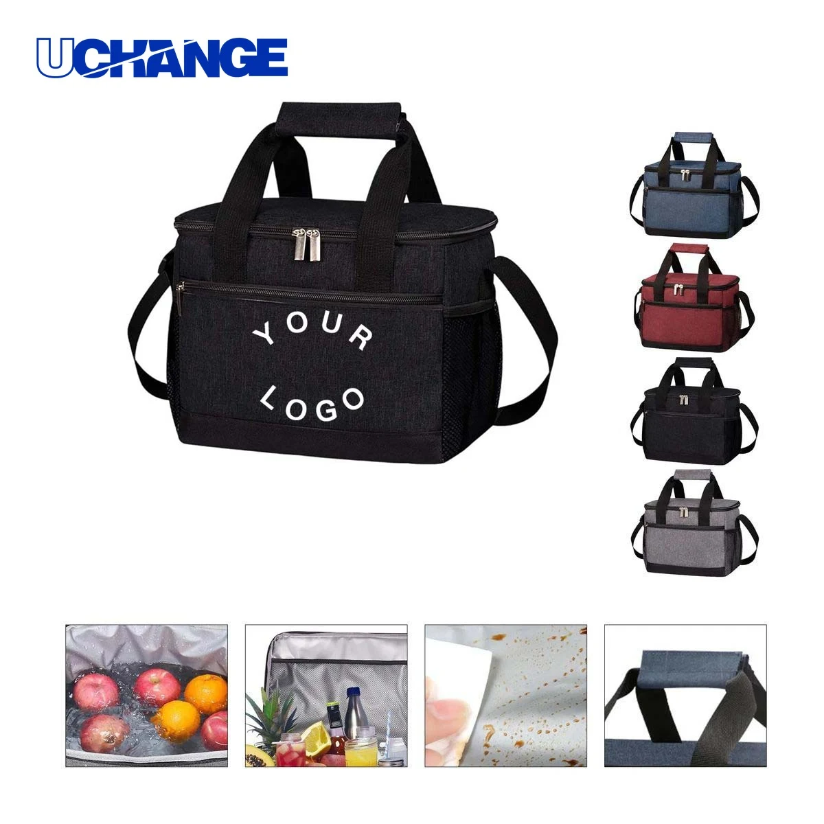 8L Oxford Cloth Cooler Bag for Outdoor Travel 1