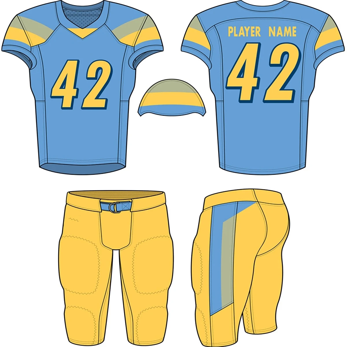 Dye Sublimated Football Jersey 1