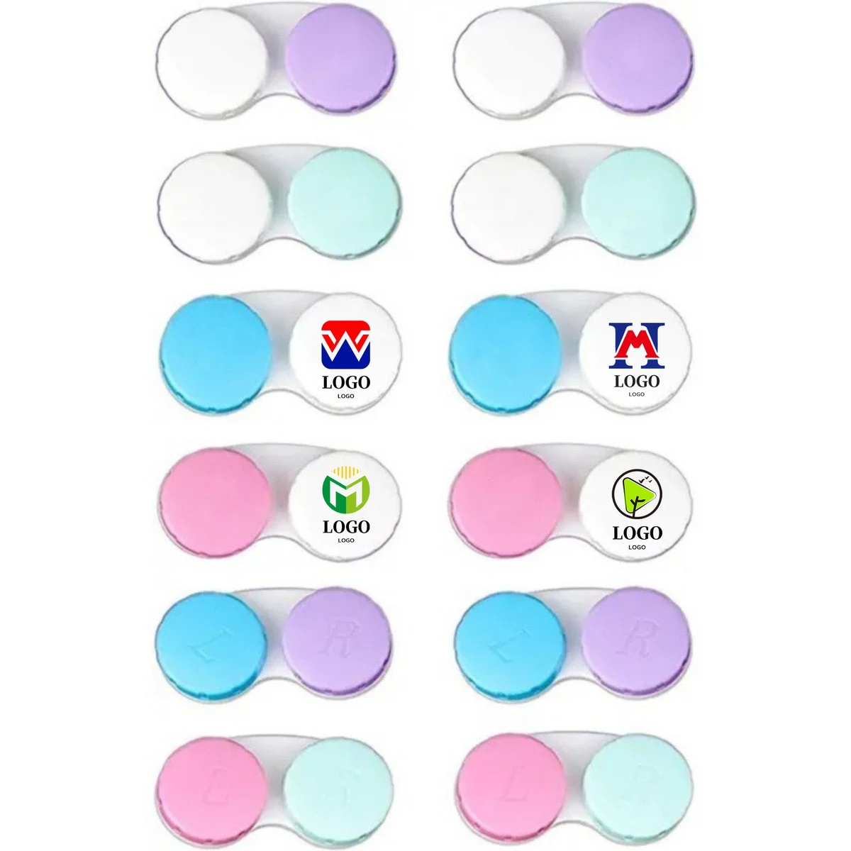 Mini Contact Lens Soak Storage Kit Contact Lens Box 1