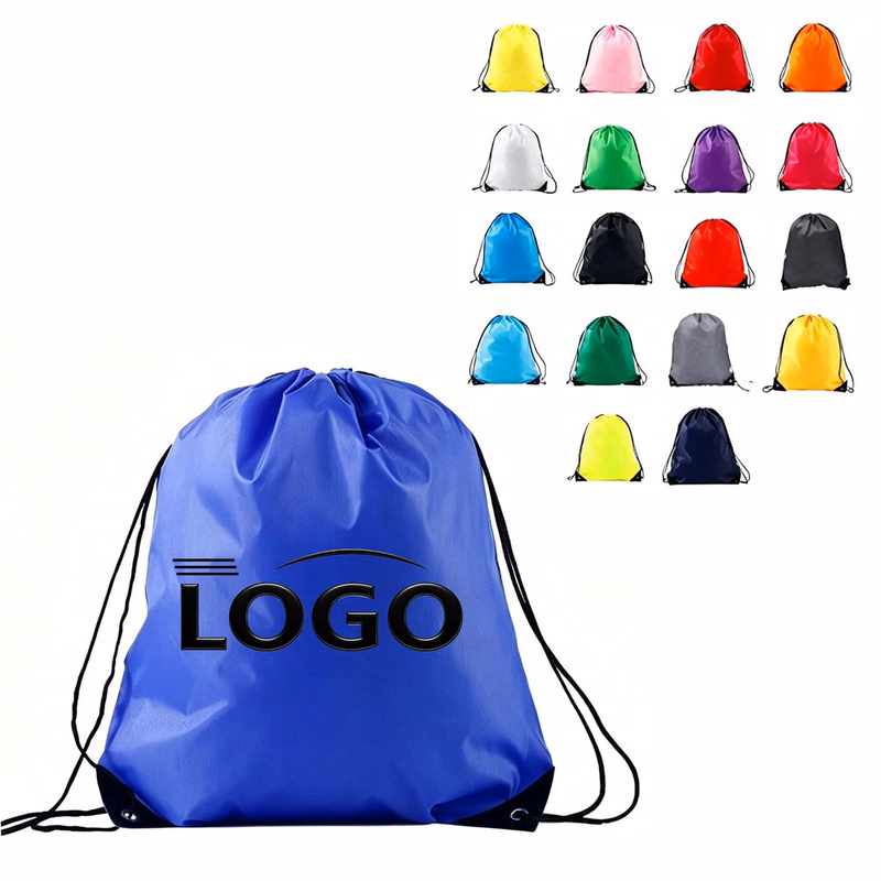 Promotional Waterproof Drawstring Gym Bag with Logo