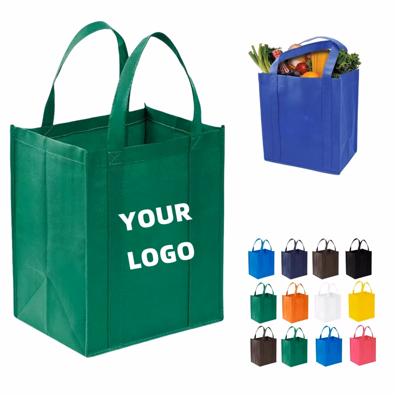 Large Non-Woven Grocery Shopping Tote Bag