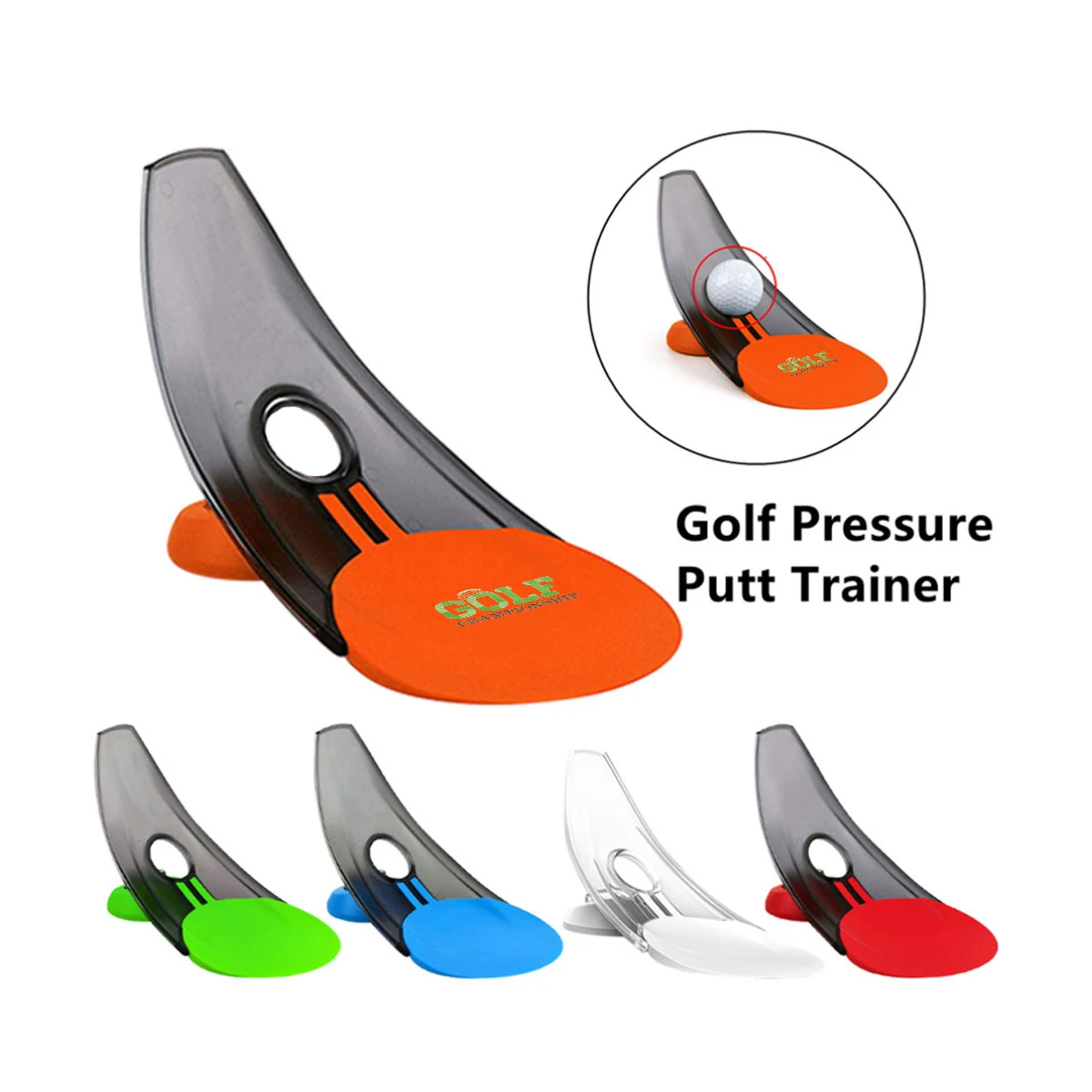 Foldable GolfPressure Putter Trainer 1