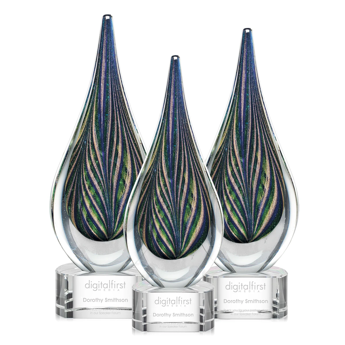 Cobourg Award on Clear Base 1