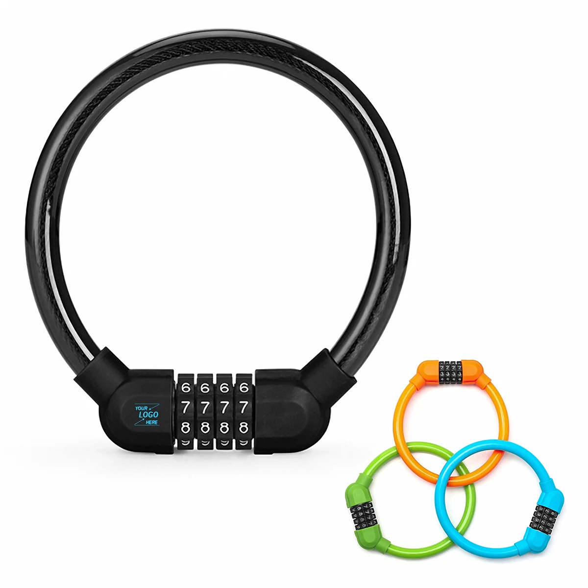 4-Digit Combination Bike Lock 1