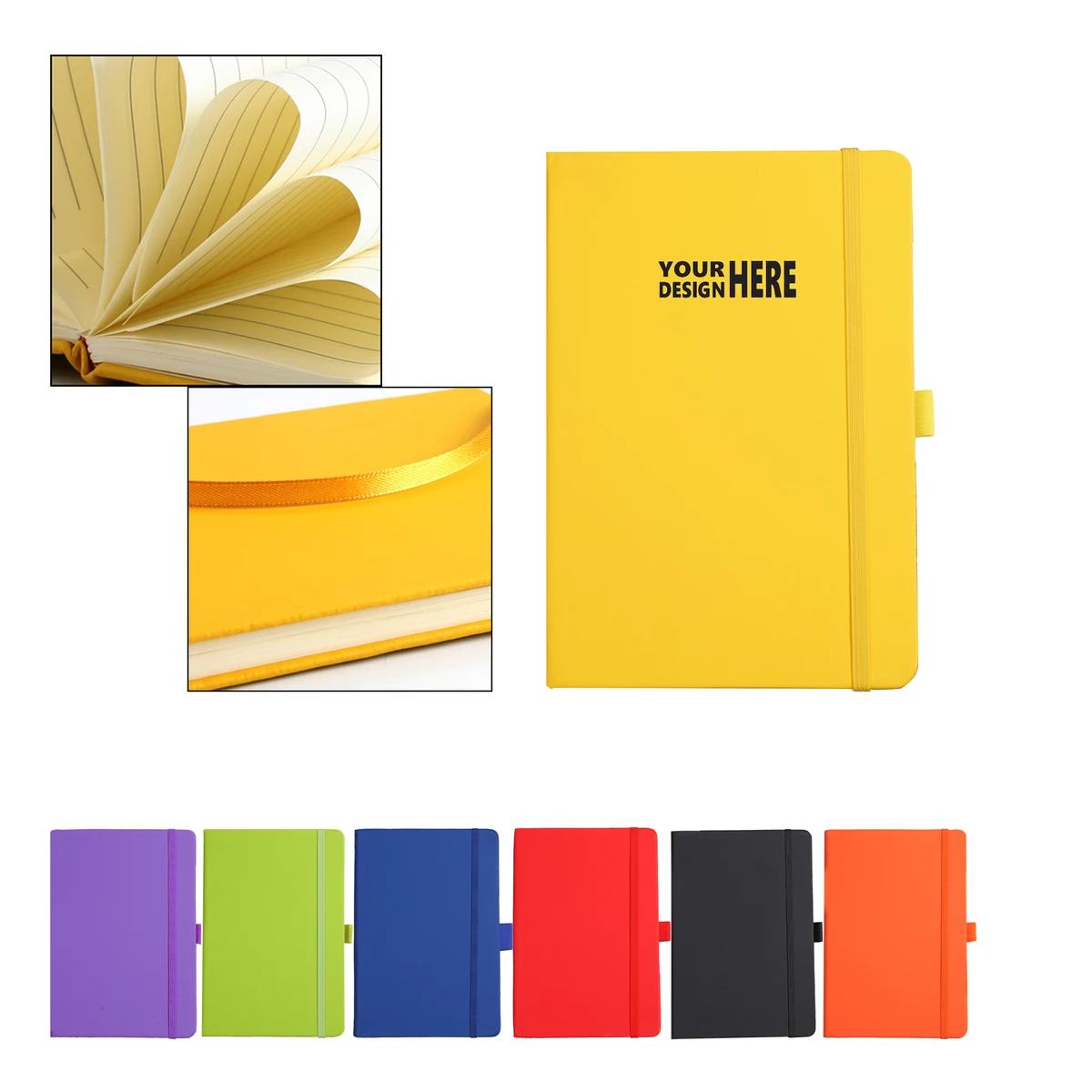 Budget A5 Journal Hard Cover Notebook 1