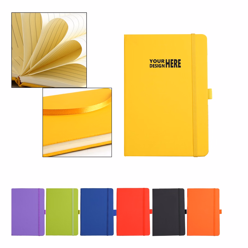 Budget A5 Journal Hard Cover Notebook