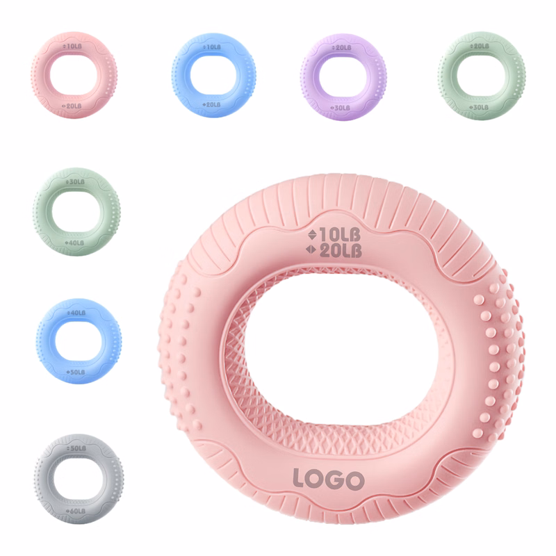 Silicone Dual-resistance Hand Grip Ring