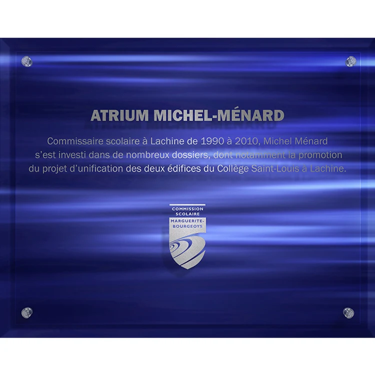 Strata Background Themed Award Plaque (8"x 10") 1