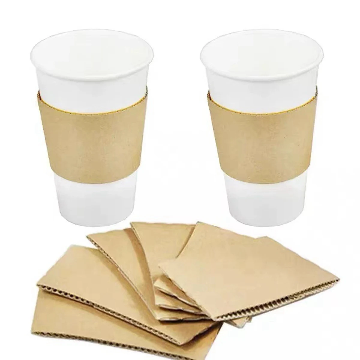 Coffee cup set, custom koozie with logo imprint 1