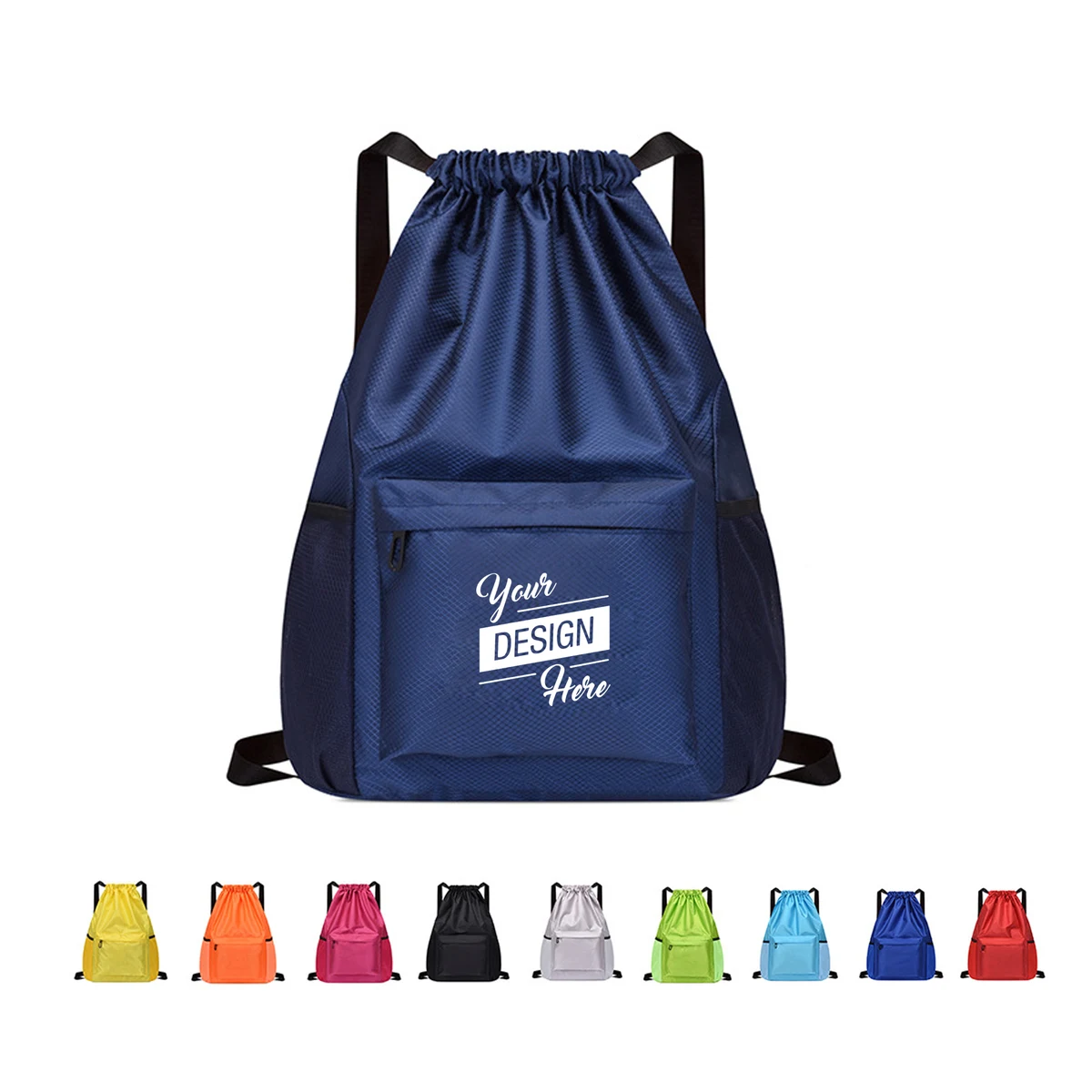 Gym Sports Drawstring Backpack 1