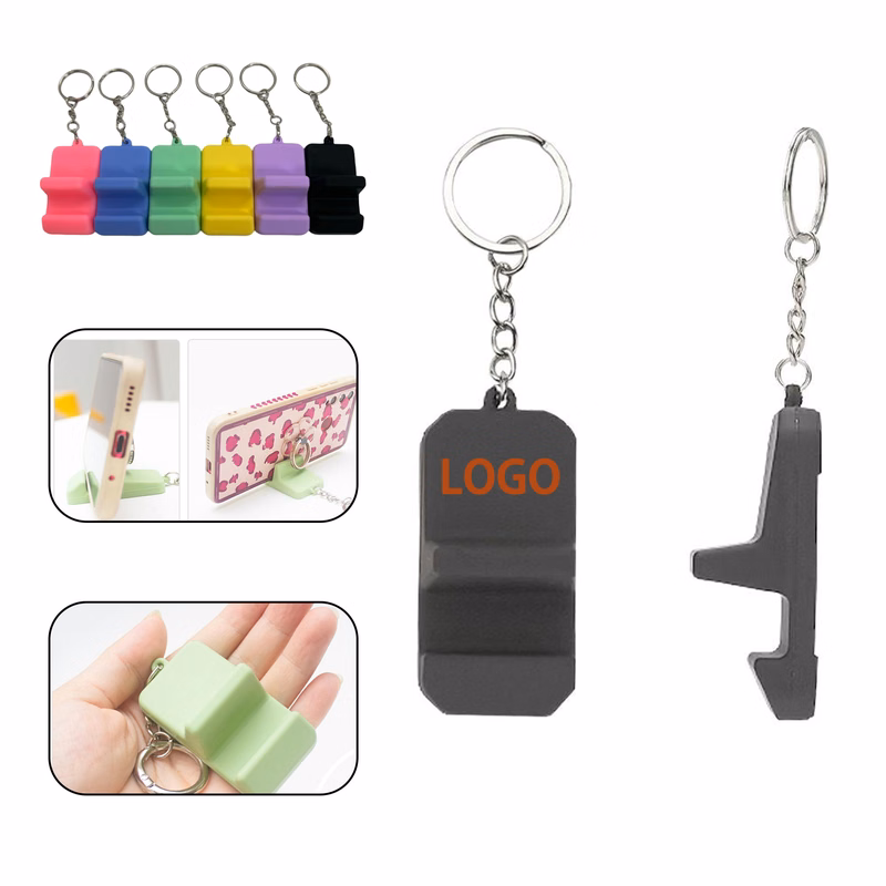 Portable Mini Phone Stand Keychain