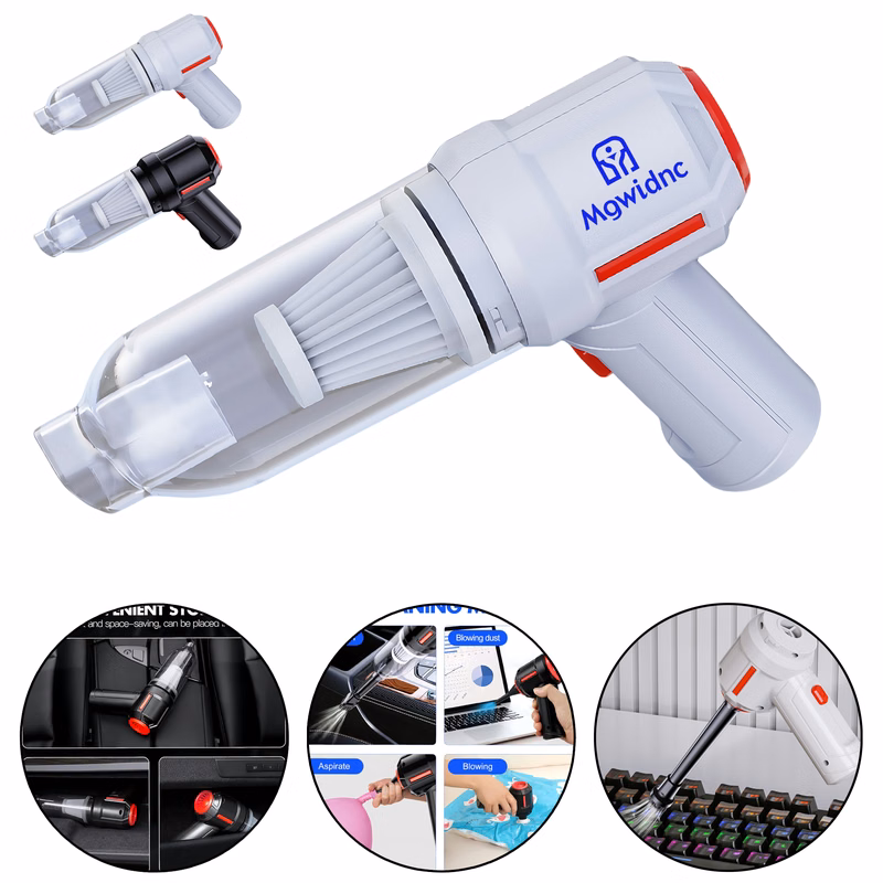 Portable High Power Car Vacuum Cleaner with Blowing Function